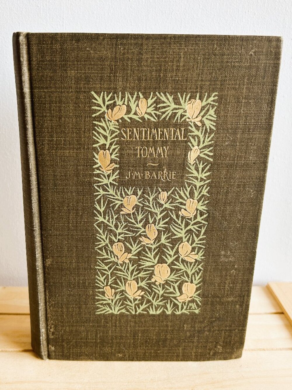 Antique Copy of Sentimental Tommy by J M Barrie, 1896, First Canadian Edition